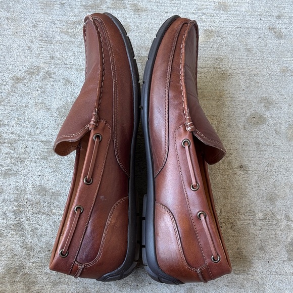Bass Hank Brown Leather Loafers main image 5